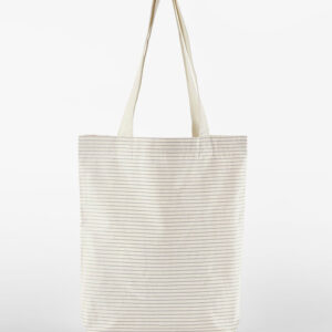 W251 Westford Mill Striped Org Cotton Tote