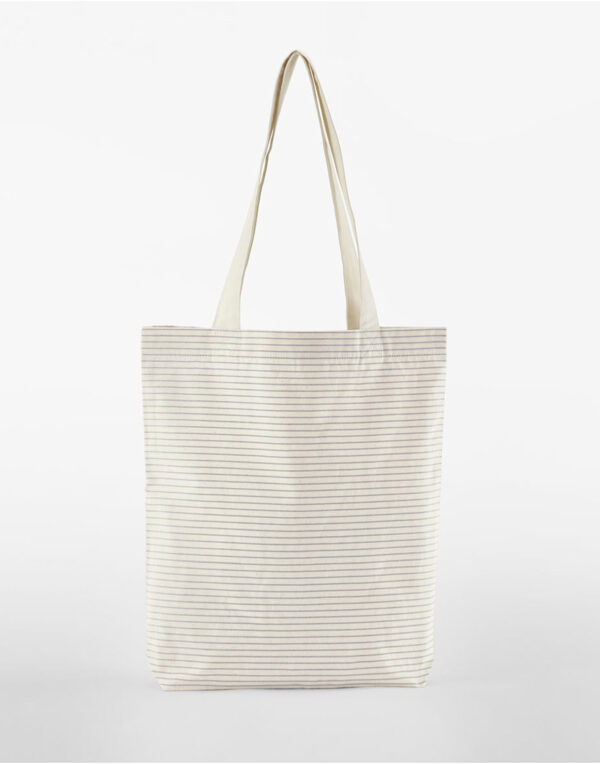 W251 Westford Mill Striped Org Cotton Tote