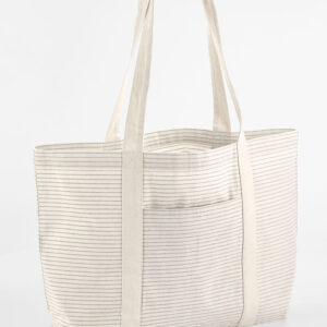 W255 Westford Mill Striped Org Cotton Shopper