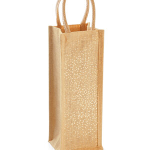 W433 Westford Mill Shimmer Jute Bottle Bag