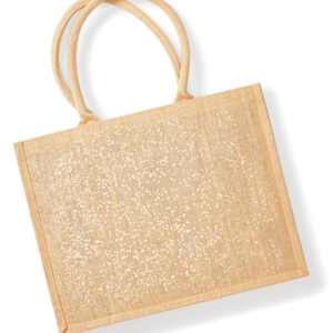 W437 Westford Mill Shimmer Jute Shopper