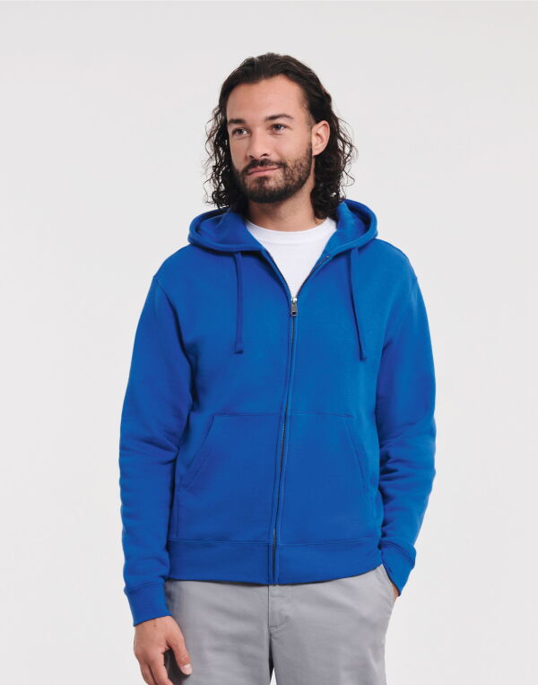 266M Russell Men's Authentic Zipped Hood Jacket