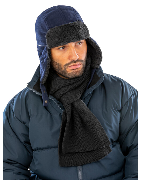 RC032X Result Winter Essentials Ocean Trapper Hat